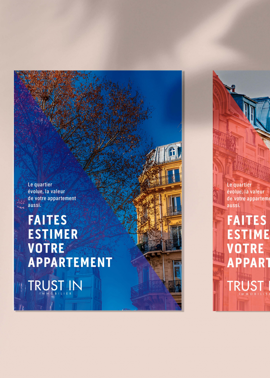 IDENTIT&amp;#201; GRAPHIQUEAGENCE TRUST IN PARIS
