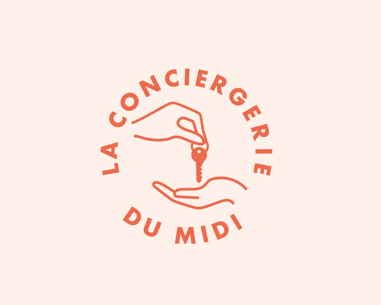 IDENTIT&amp;#201; VISUELLELA CONCIERGERIE DU MIDI